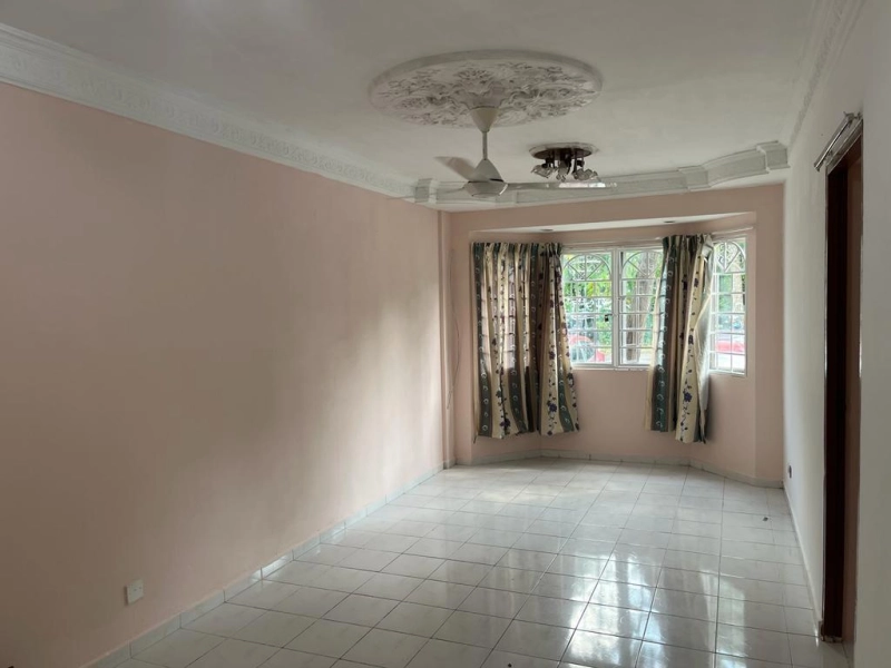 IMPIAN APARTMENT Damansara Damai, Actual, G FLOOR, Reno, 100%Full Loan