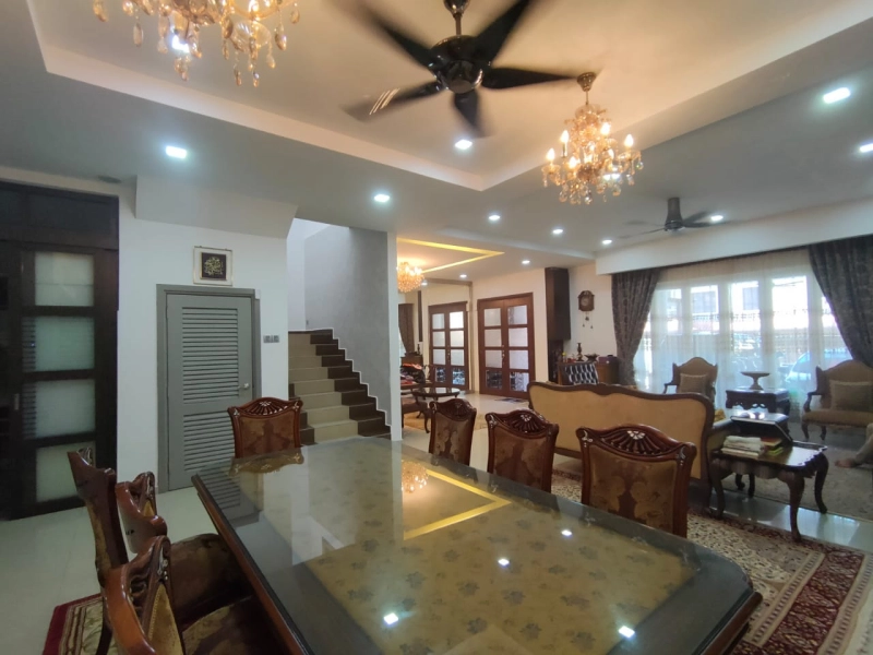 2 Storey Semi-D Tropika Kemensah Ampang, Actual, Fully Reno ID Design