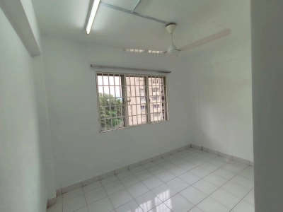 AMAN DUA APARTMENT KEPONG, Actual, Freehold, CORNER Lot, 100%Full Loan