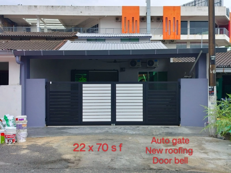 Single storey terex house 22 x 70 in Taman Marida Senawang