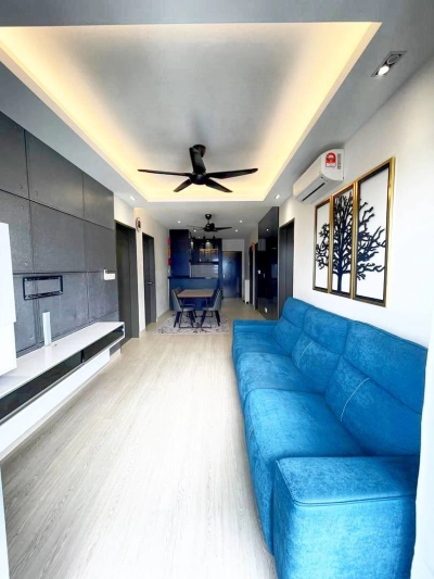 Renovated Residensi Kepongmas, Kepong Kuala Lumpur Facing KL view