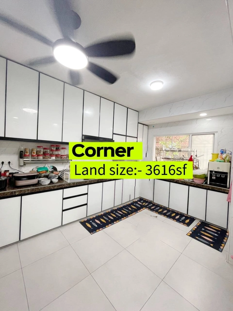 Taman Kok Lian, Jalan Ipoh- 2.5sty House , CORNER with BIG extra land