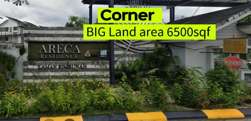 Areca Residence, Kepong - 3sty Semi-D, CORNER