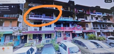 For Sale Facing Open Flat Proton Tingkat 2, Seksyen 27 Shah Alam