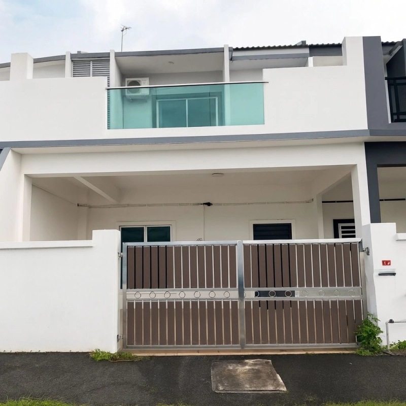 Ipoh Bercham 2-Storey House for Sale (Fully Furnished)