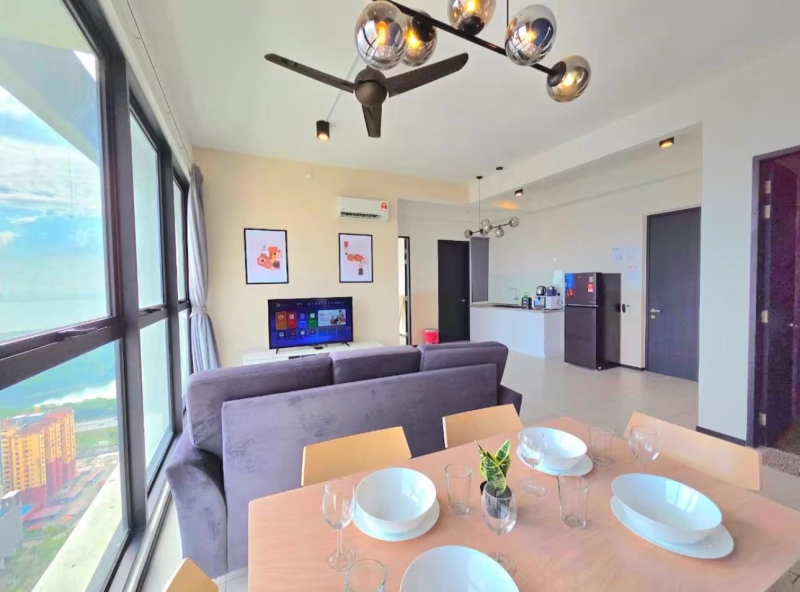 3Br Urban HighFloor Seaview Corner Georgetown B373