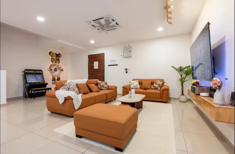 Cozy Pool Villa @Seremban PD 4bed Rooms and gaming room