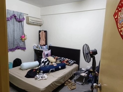 AMAN PUTRA APARTMENT JINJANG UTARA, Actual, Well Keep, RM1k BOOKING