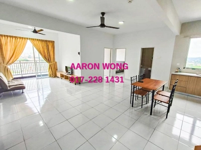 [Fully Furnished, 3 Rooms 3 Bathrooms] Pangsapuri D’ Ruby @ Puchong, Selangor