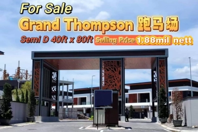 The Grand Thompson Mansion Area Semi-D Guarded Gated FOR SALE