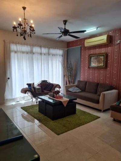 JOHOR BAHARU || PANGSAPURI RIA || TAMAN D'UTAMA || 1216 SQFT || FREEHOLD || BUMI LOT || RM370,000 || (sp2511-0124)