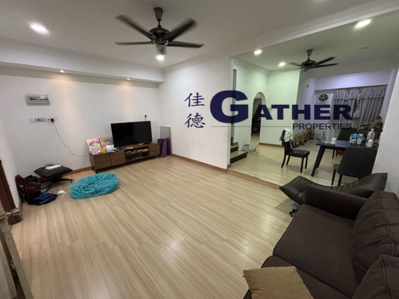 Bercham Ipoh 20 x 75 Double Storey FOR SALE
