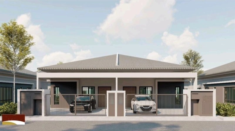 Semi D Setingkat Moden Baru Di Taman Langat Utama 3, Bkt Changgang