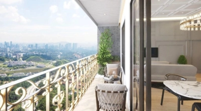 Arte Solaris Mont Kiara Palatial European Lifestyle Fully Furnish AirBnB