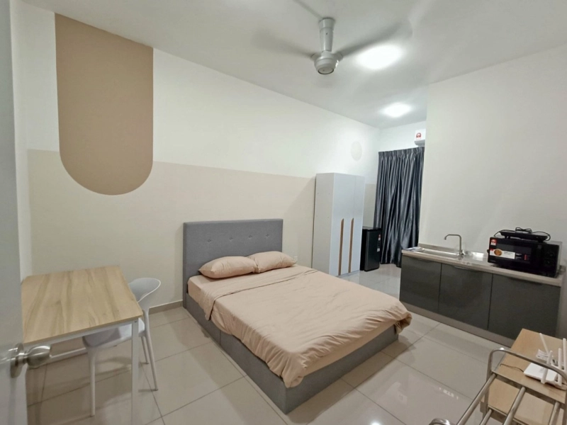 Fully furnished studio in in Abadi Ria Condominium