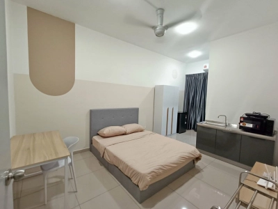 Fully furnished studio in in Abadi Ria Condominium