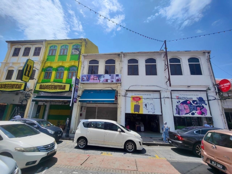2 Storey Heritage Shoplot Lebuh Campbell Georgetown Chulia Pintal Tali