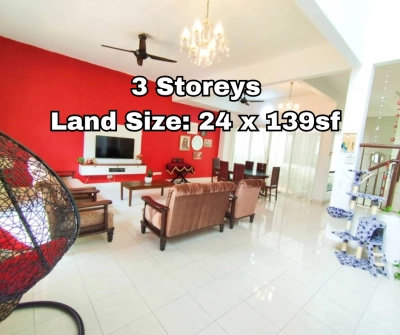 Taman Residensi, Kipark Sri Utara - 3sty House