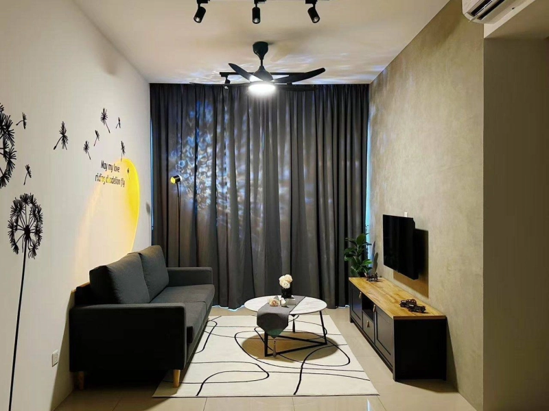 The Zen Bayan Lepas Seaview Furnished & Renovated Queensbay Mall area