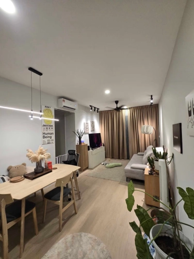 Furnished 2 bedrooms 2 baths @ Kenwingston Platz Residence, Setapak