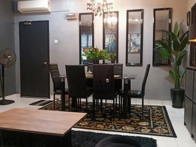 APARTMENT TERATAI TAMAN SUTERA KAJANG SELANGOR APARTMENT FOR SALE RENOVATED FULLY FURNISHED FREEHOLD