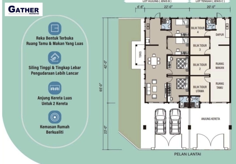 Bercham Tambun Sunway New Project Single Storey For Sale