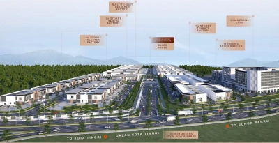 Desa Cemerlang Frontier Industrial Park Factory for Sales