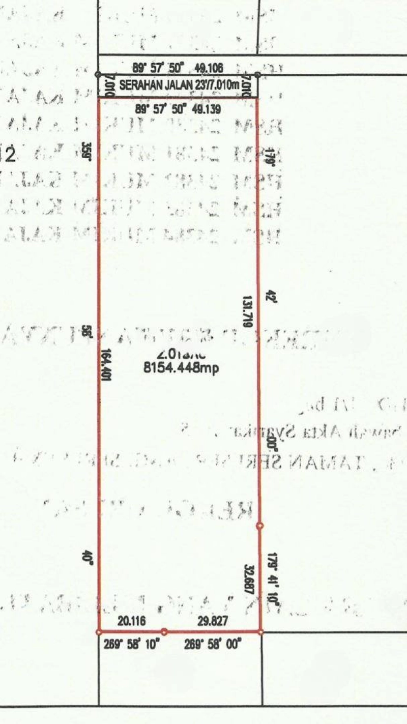 BANGI PERSIARAN JAYA TANAH BANGUNAN