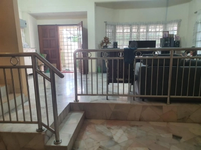 2 STOREY TAMAN BUKIT MALURI KEPONG, Actual, END LOT, Reno, EXTRA LAND