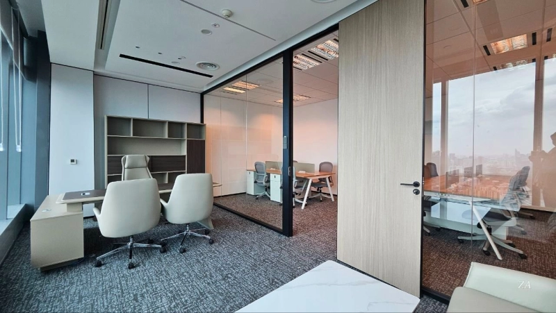 TRX THE EXCHANGE 106 FULL SERVICE OFFICE FOR RENT WITH FACILITIES LIKE GOLF STIMULATOR, VIP WAITING ROOM, TEA ROOM, BOARD ROOM , MEETING ROOM, PANTRY