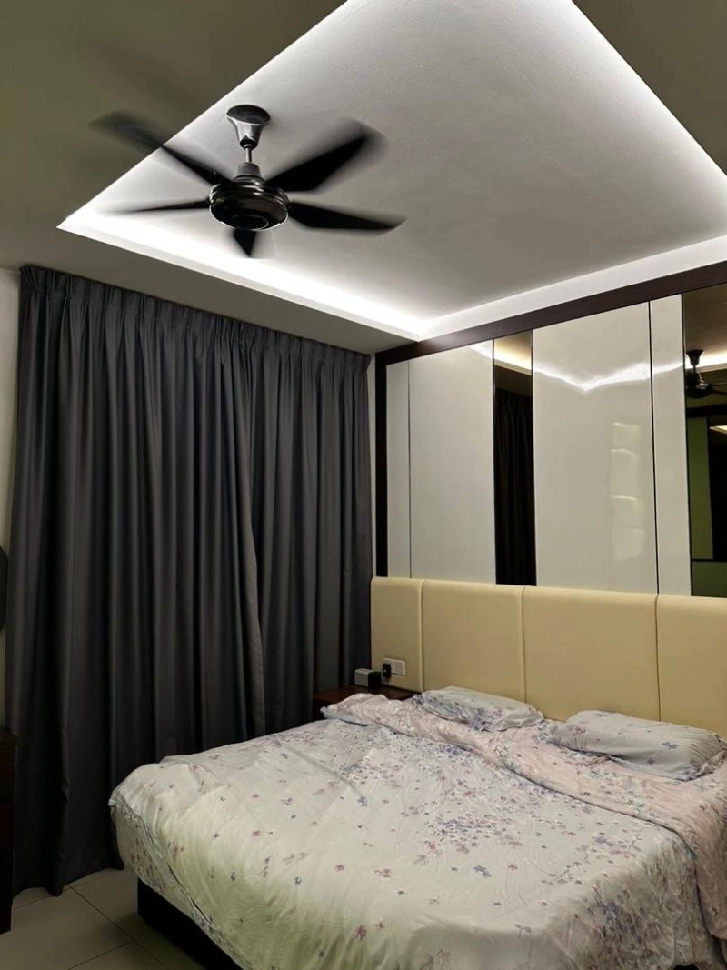 FORTUNE PERDANA SERVICE RESIDENCE, Actual, FULLY Renovated, 3 CARPARK, Low Deposit