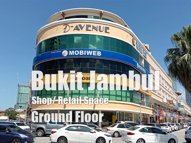 Ground Floor I-Avenue Shop / Retail Lot for Rent | Bukit Jambul