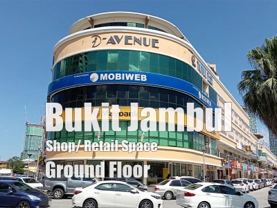 Ground Floor I-Avenue Shop / Retail Lot for Rent | Bukit Jambul