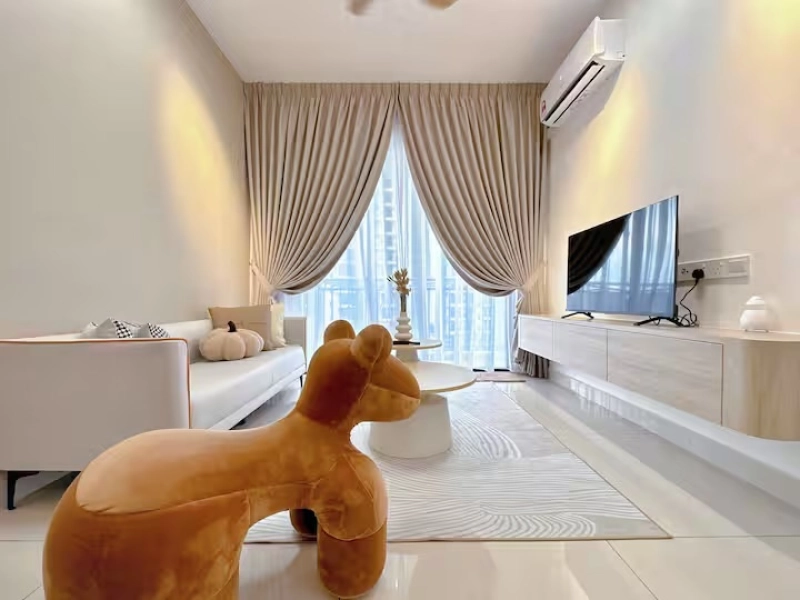 Master bedroom with private bathroom for rent @ Twin Tower Residence, Johor Bahru