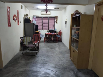 AMAN PUTRA APARTMENT JINJANG UTARA, Actual, Well Keep, RM1k BOOKING