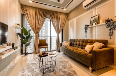 Elevia Residences Villa Apartment 2BED Room fully furnished homestay