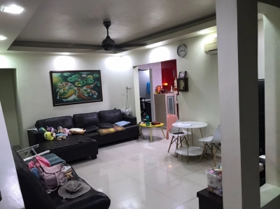 3 STOREY TAMAN BUKIT PERMATA GOMBAK, Actual, CORNER LOT, Fully Extend