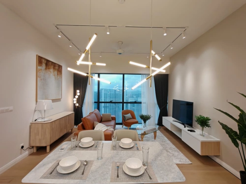 TRX Residences @ TRX, Tun Razak Exchange, KL-7 mins to TRX mall, level 57 KLCC view, Brand new unit, Open for Reservation Now