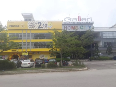 Corner 3 storey Shop Office - Galleria Klang Sentral @ Meru , Klang - Good for investment Roi 4.71%