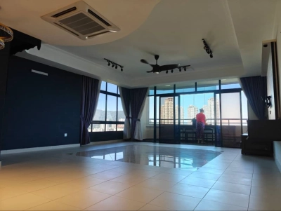 Diamond Villa Condo Tanjung Bungah Furnished & Renovated 2400sf