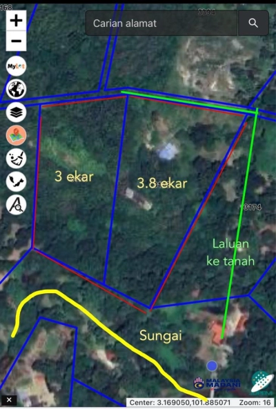 SUNGAI LUI HULU LANGAT TANAH PERTANIAN