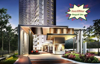 Senzvilles, Sungai Ara. Fully Furnished on High Floor Level. Nice View.