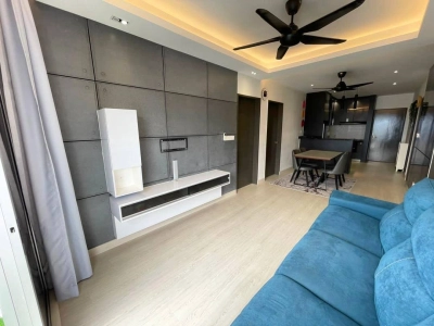 Renovated Residensi Kepongmas, Kepong Kuala Lumpur Facing KL view
