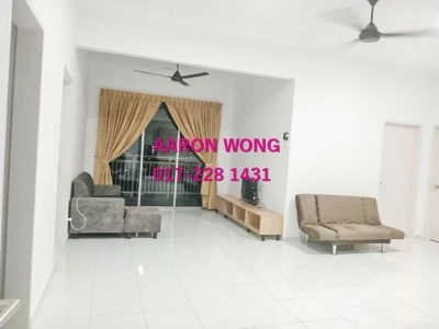 [Fully Furnished, 3 Rooms 3 Bathrooms] Pangsapuri D’ Ruby @ Puchong, Selangor