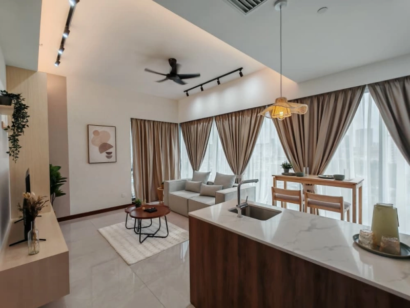 CORE Residence @ TRX, Tun Razak Exchange, KL-5 mins to TRX mall, level 10 KL118 view, Brand new unit, Open for Reservation Now