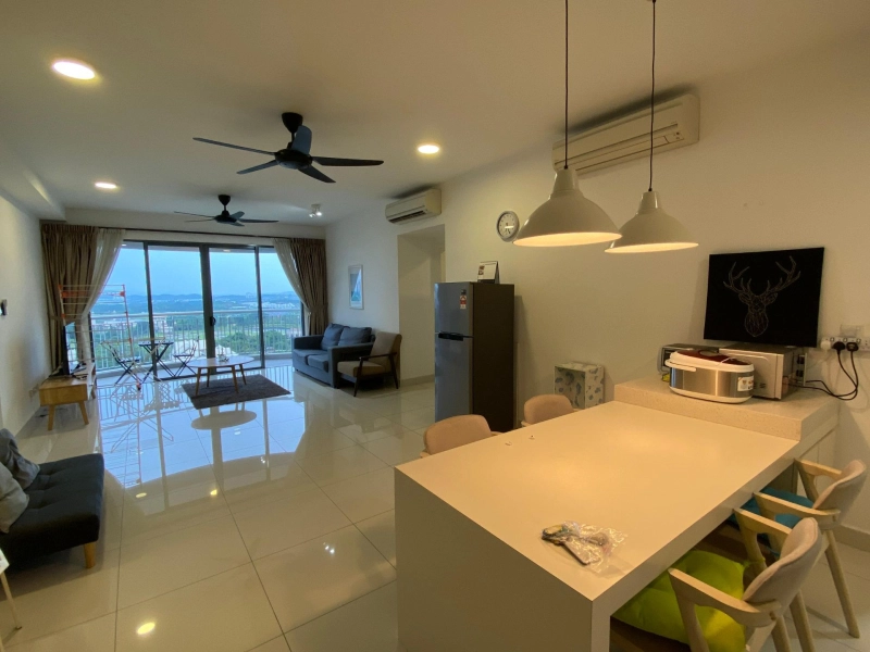 Teega Residence Iskandar Puteri 2Rooms 2Baths Fully Furnished Unit For Rent
