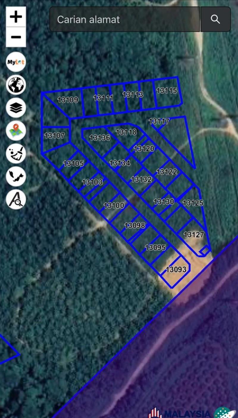 SUNGAI SERIGALA ULU BERNAM 44 NOS TANAH LOT