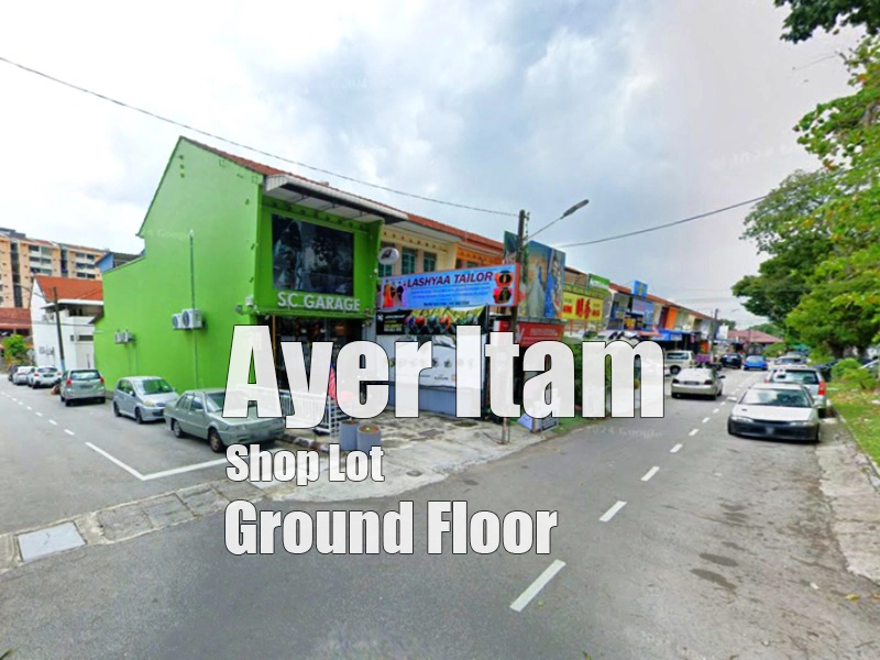 Ground Floor Shoplot for Rent | Jalan Air Itam | Facing Main Road