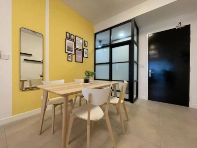 SKYMERIDIEN SENTUL CONDOMINIUM FOR RENT FULLY FURNISHED VIEW KLCC MENARA KL PNB HIGH FLOOR 37TH 2 BEDROOM 2 CAR PARK WALKING DISTANCE TO LRT SENTUL