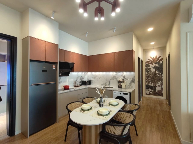 Freehold 3 Bedrooms Partial Furnished New Condo The Vox, Sentul For Sale